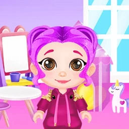 Online Game Hair Salon Dress Up Girl