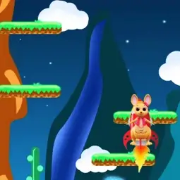 Online Game Kangaroo Jump Adventure