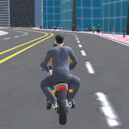 Online Game Moto Taxi Driving: Bike Games