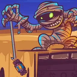 Online Game Mummy Candies: Curse of the Pharaoh